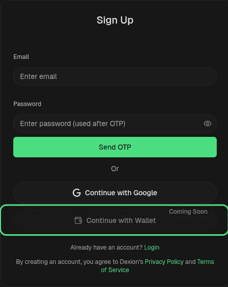 Wallet Sign-In